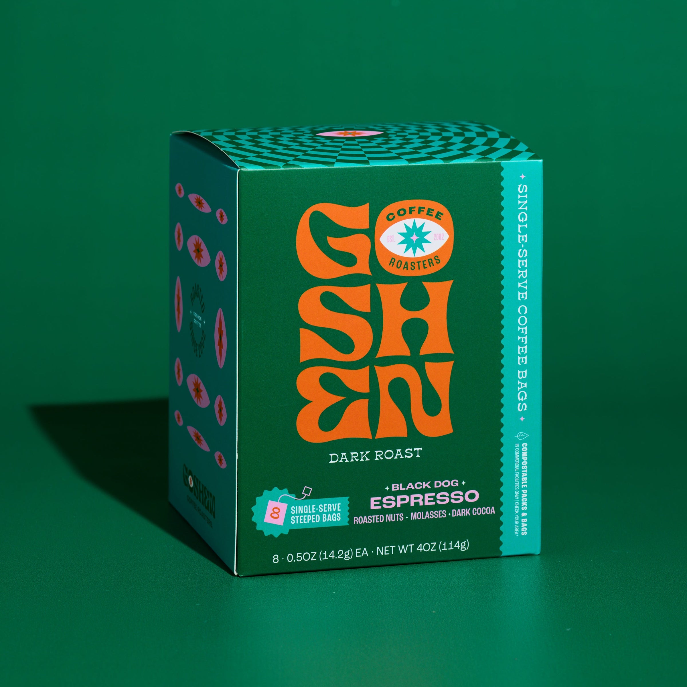 BLACK DOG ESPRESSO SINGLE SERVE COFFEE | Goshen Coffee